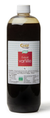 bouteille Bio extrait de vanille 1LFB